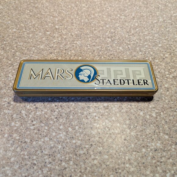 Vintage Mars STAEDTLER Lumograph Drawing Pencils 2830 (K3) with Original Tin - Picture 8 of 9